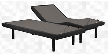 Pieds Métal Pour Lit Réglable Leggett & Platt – Lot De 8 – Hauteur 16,5 Cm (6,5 Pouces) – Noir