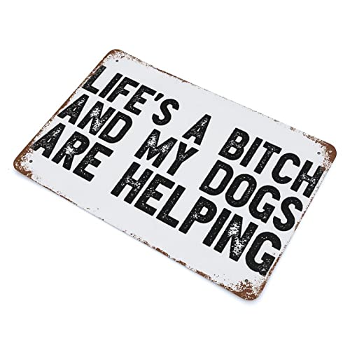 Plaque en métal humour noir décoration murale originale format 30x45cm - 3