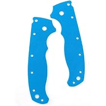 1 Pair Custom G10 Scales Handle Fits for Demko AD20.5 DIY Making AccessoryBlue