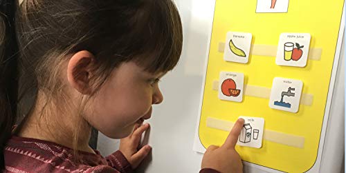 Autism Supplies And Developments Plastic Visual ASD Snacks Choice Board (Picture Communication Symbols) - Thumbnail 6