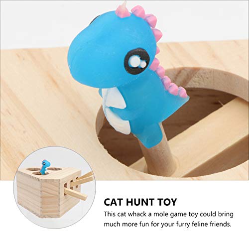 Balacoo Brinquedo Interativo para Gatos de Gato Caixa de Caça Whack a Mole Game Cat Punch para Gatos