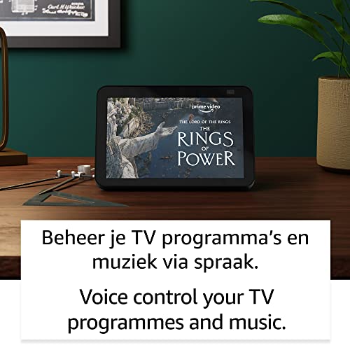 Echo Show 8 (2e generatie) Internationale versie | HD smart display met Alexa en 13 MP camera | Antraciet | Nederlandse… - Image 5