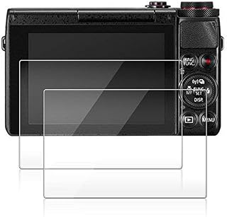 Screen Protector for Canon G7X Mark II G9X G9XII G7X G5X, AFUNTA 2 Pack Anti-scratch Tempered Glass for G9X G9XII G7X G7XII G5X G9 X G7 X DSLR Camera