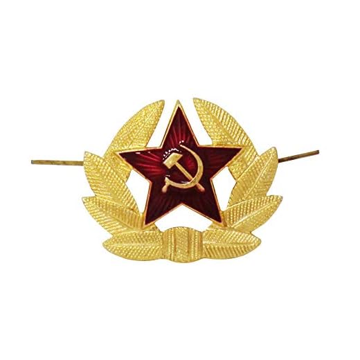 Pasador Rusa Original Coleccionable Soviética De Metal Para Sombreros Chaquetas Militar O Uniformes (Mod: Ejército Ruso)