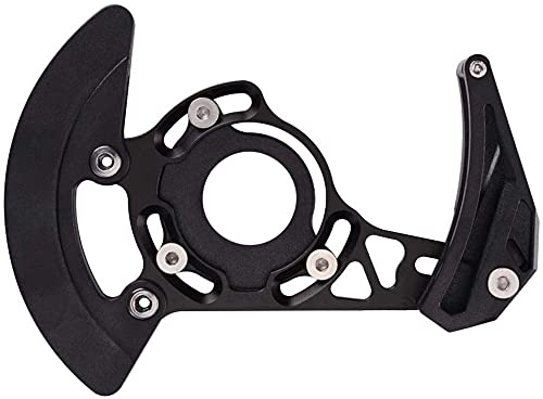 ANCLLO Guide Chaîne VTT 32-38T – Alliage Alu 7075 CNC, Ultra Léger 143g, Protège Plateau, Installation Sans Démonter Manivelles, Anti-Chute Pour Route & VTT