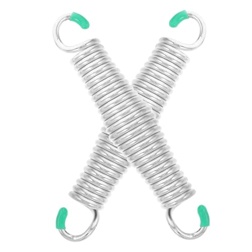 2 Piezas Muelles para Sillas Colgantes Soporte Resistente para Hamacas y Columpios de Porche Instalación Durabilidad Plazo para Cestas y Sillas Suspendidas