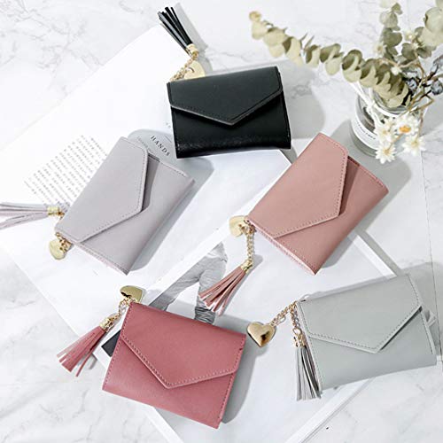 Alipis Tassel Pendant Wallet Small Change Purse for Women Protection Wallet Coin Pocket Tassel Purse for Daily Use2