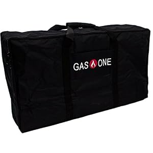 GasOne New Propane Stove Burner Universal Carry Bag for Double Burner Cooker Grills Heavy Duty, 50460