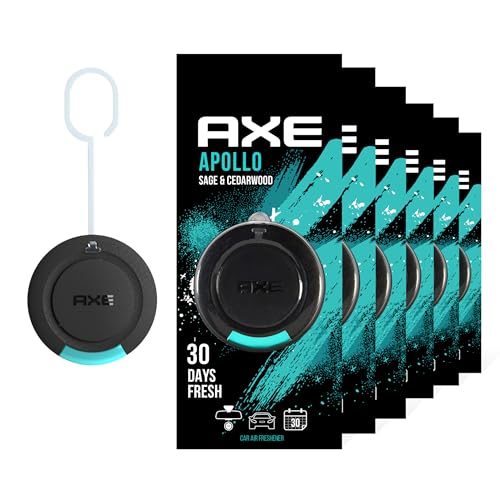 AXE Apollo Scent 3D Hanging Gel Car Air Freshener 1 Pack