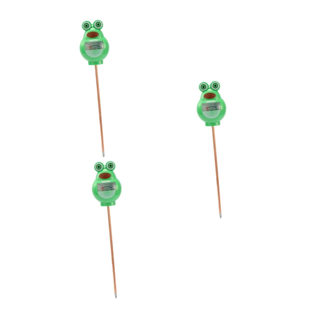 BESTonZON 3 Pezzi Igrometro per con Forma Cartone Tester Ph e Umidità per Giardinaggio Strumento e Batteria