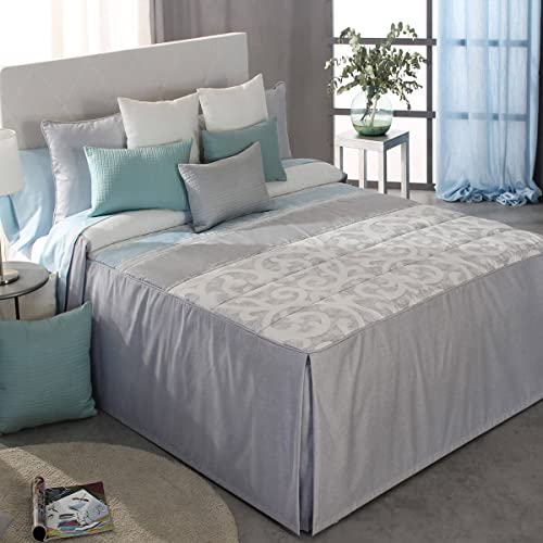Reig Marti Colcha edredón CETARA 01 - Cama 150 cm - Color Gris C08