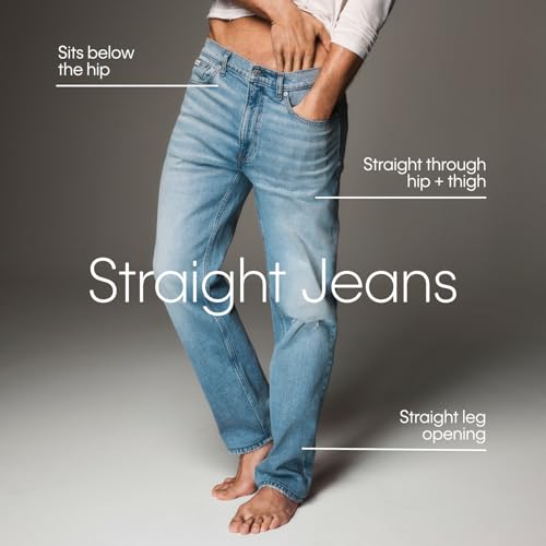 Image of Calvin Klein Men's Straight High Stretch Jeans