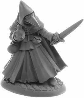 Brother Lazarus Plague Doctor Miniature 25mm Heroic Scale Figure Dungeon Dwellers Reaper Miniatures