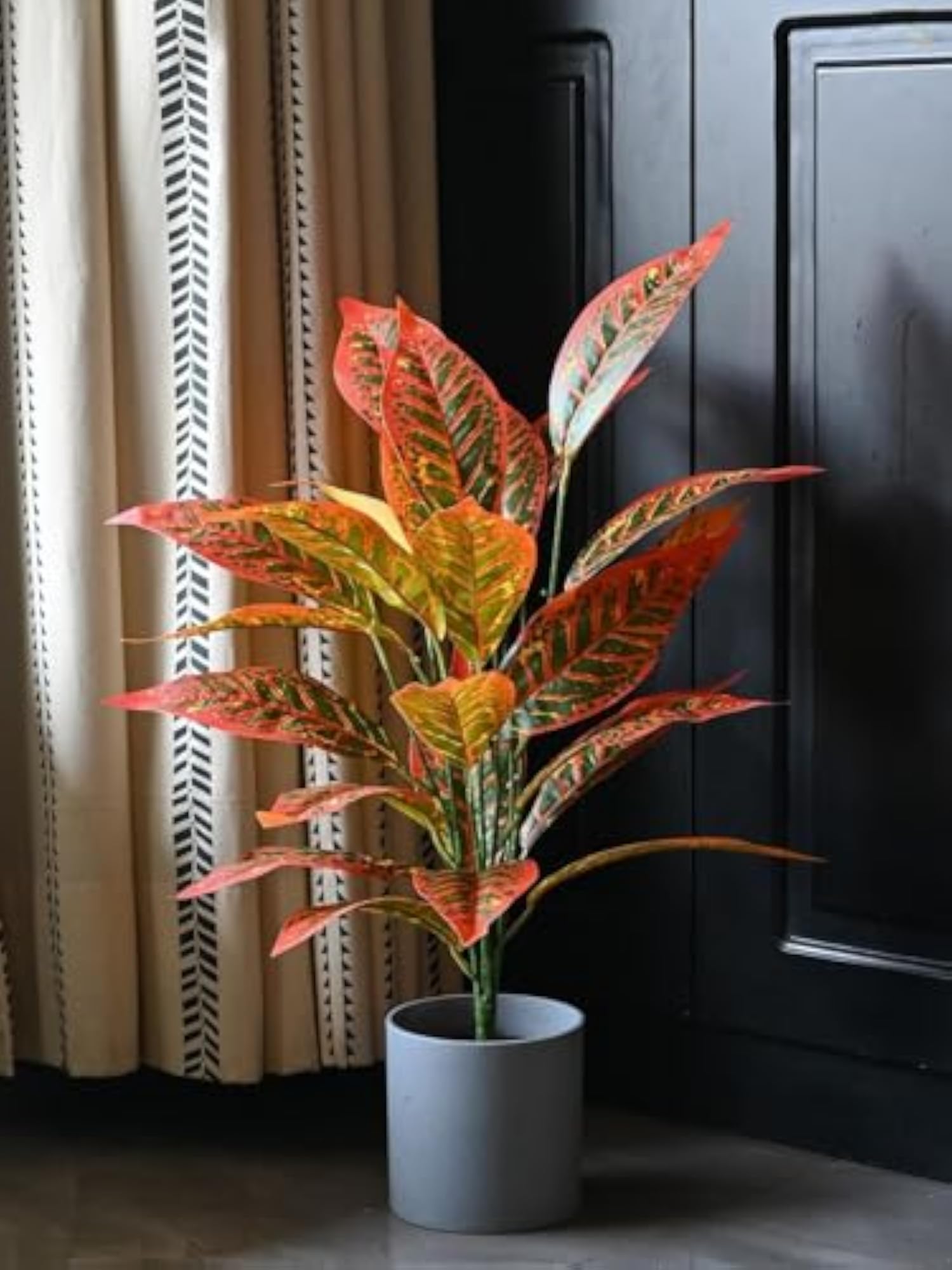 Artificial Iceton Croton Plant, Ornamental Decor