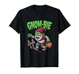 Gnom-Bie Halloween Zombie Gnome Spooky Gnomes Horror Trick T-Shirt