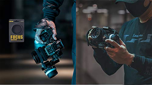 Bague focus Tilta TA-FGR crantée 360° silencieuse pour objectif DSLR x12