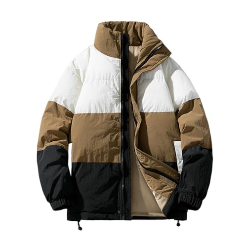 Veste d'hiver homme col montant pour affronter le froid en ville