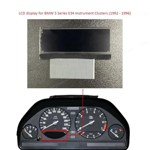 Pantalla para coche BMW Serie 5 E34: solucione fallos de visualización 4