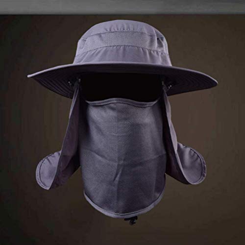 Chapéu de proteção solar UV PretyzOOM com proteção solar para o rosto para pesca ao ar livre, caminh