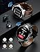 ATEVIX Smart Watch with Earbuds for Android iPhone,Round 1.53”HD Big Screen (Make/Answer Calls) Fitness Tracker,All-in-one Smartwatches Long Time Standby TWS Music Watch for Men Women