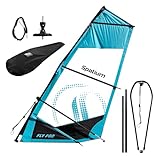 Spatium Windsurfing Sails 5m²/53.82 sq Ft,Stable Beginner Windsurfing Sail,Easy Control Learning Sail for New...