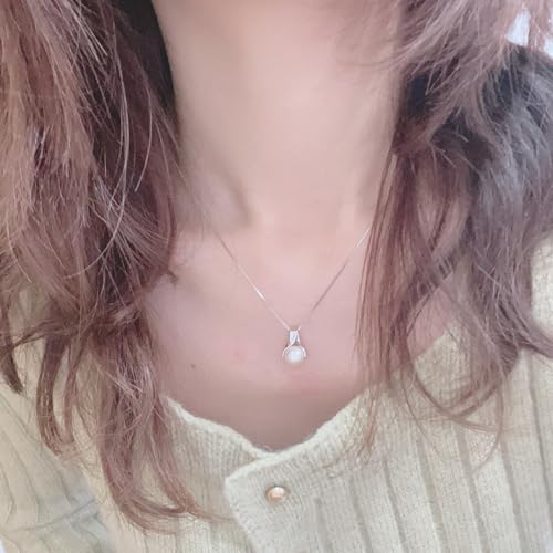 Naniwaai『パールネックレスシルバー925』