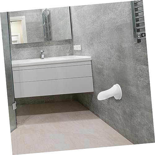 Pedal de pie antideslizante para baño NOLITOY blanco miniatura 4