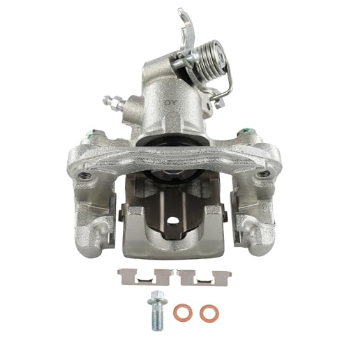 Image of 19B3302 Rear Left Disc Brake Caliper w /Bracket