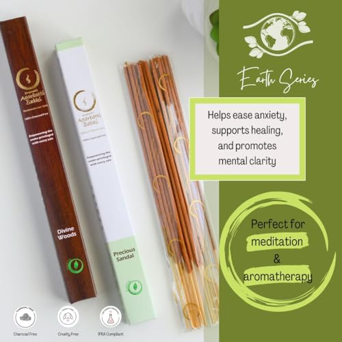 Agarbatti Sabki AS001A Incense Sticks Agarbatti Sabki - Pack Of 6-120 Sticks, Relaxation Spiritual Healing Stress Relief, Premium, Charcoal-Free thumb #4