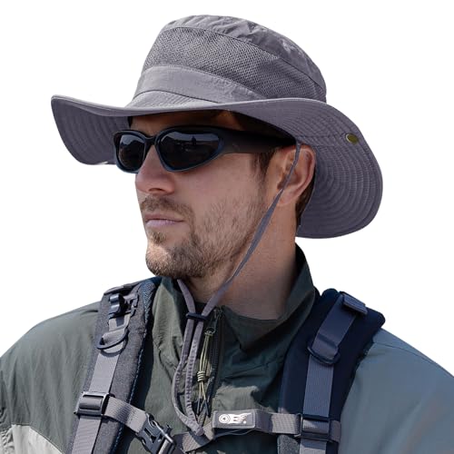 Zooron Sun Hats For Men Women Fishing Hat Upf 50+ Wide Brim Bucket Hat Summer With Uv Protection For Hiking Beach Hats cover