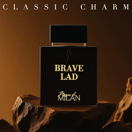 Image of BRAVE LAD, Men's Cologne Gift, Long Lasting EDP Fragrance, Perfume for Men with Bold Character, Masculine Scent Ideal for Daily Use, 3.4 Fl Oz
