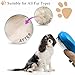 DEEUCHIS Small Dog Brush, Soft Pet Grooming Brush for Shih Tzus, Yorkies, Maltipoos, Maltese, Puppy Massaging Hair Brush, Cat Brush, for Small Animals Rabbits of All Hair Types (Starry Pink)