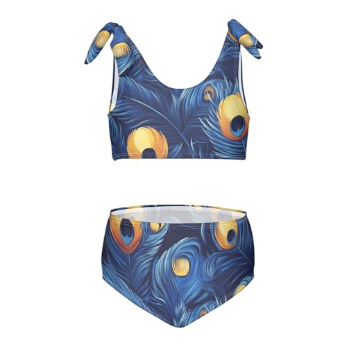 KLL Hand Drawing Camouflage Wavy Girl 2 Pieces Bikini Set Quick-Dry Swimsuit Swimwear Cute Shoulder Strap