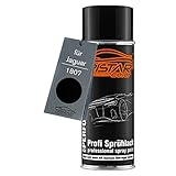 TRISTARcolor Peinture voiture Bombe de peinture pour Jaguar 1807 Black Peinture de base aérosol 400 ml