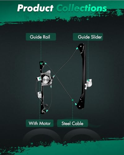 Image of SCITOO Power Window Regulator w /Motor for Oldsmobile Alero 1999-2004