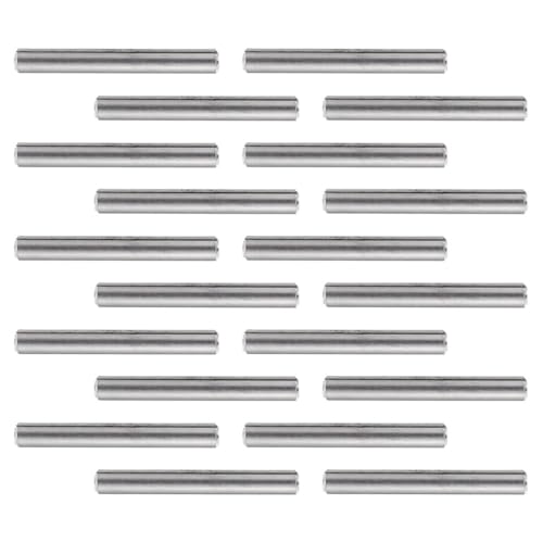 NAMOARLY �X�e�����X���_�{�s�� 5×30mm �~���`�I�󂯃s�� 20�Z�b�g �Ƌ�Œ�p ��i�x�b�h�����p���� �ƒ� �I�t�B�X�p