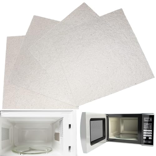 Hoja de Mica,Placas Mica Microondas,Placas de Mica Hojas,Hojas de Lámina de Mica,Placa de Mica Cortable,Placa Mica Microondas Universal,para Horno de Microondas