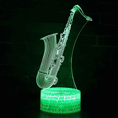 WFTBEJ Artistiek muziekinstrument modelleren 3D nachtlampje speelgoed geschenken voor kinderen decoratieve LED… - Image 4