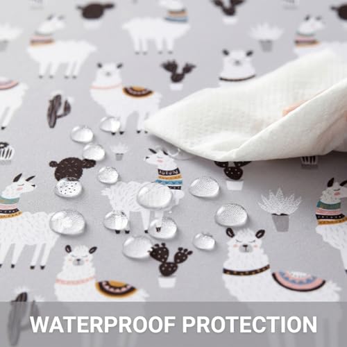Image of Splat Mat for Under High Chair, Waterproof Washable High Chair Floor Mat