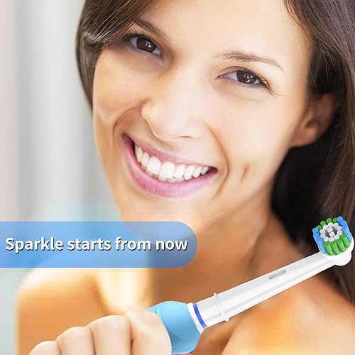16 Count Replacement Brush Heads Compatible with Braun Oral B Electric Toothbrush, Deep and Precise Cleaning. - Thumbnail 7