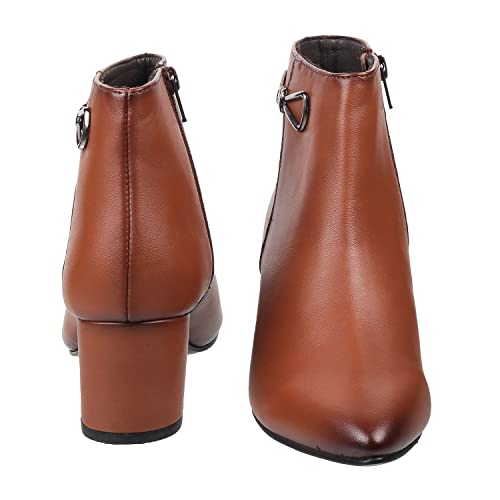 Image of Metro Women's Faux Leather Fashionable Trendy Ankle Boots