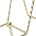 Tyenaza Nail Golden Shelf Base, Stylish Metal Fashionable Nail Display Board Base for Manicure Nail Art Salon Tool
