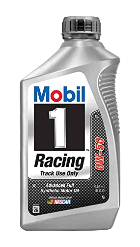 Mobil 1 Racing Oil 0W50 1 Qt miniatura 1