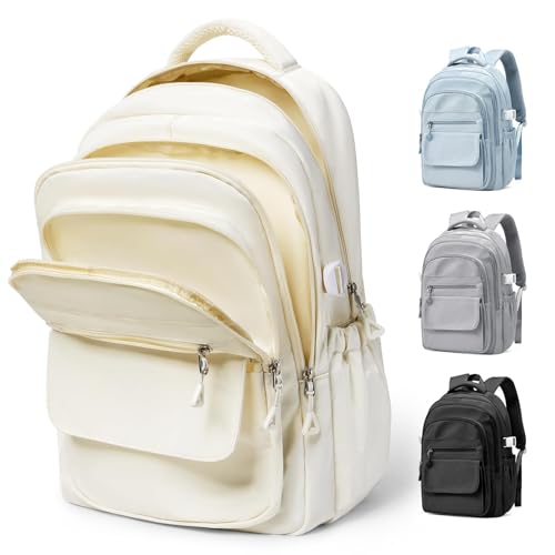 Lendolk Schulrucksack Groß Teenager Mädchen Jungen, Uni...