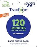 Tracfone 120 Minutes / Units for 90 Days - Tracfone Nationwide Prepaid Wireless Refill Pin (Mail Delivery)