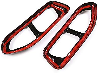 Miniatura 7 de CHEYA Salidas de escape de acero inoxidable 304, cubierta de marco de tubo de cola de 2 piezas para BMW Serie 7 G11 G12 730 740 750li 2016-2019