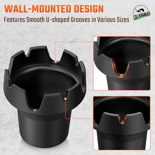 Image of CLUBRALLY Universal Cup Holder Cigarette Cigar Retro Ashtray for Club Car Yamaha EZGO Golf Cart (Pack of 2)