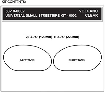 Miniatura 2 de Stompgrip - Almohadillas de tracción para motocicleta (tamaño pequeño, universal)