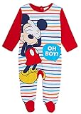 Stil: Jeder Anzug ist mit einem niedlichen Bild der beliebten Disney-Charaktere, Mickey Mouse auf einem bunt gestreiften Hintergrund mit dem Slogan 