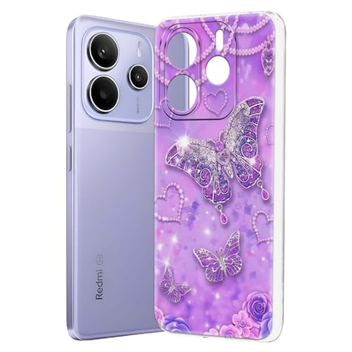 Fashionury Designer Case for Redmi Note 14 5G, Back Cover for Redmi Note 14 5G, Printed Back Cover for Redmi Note 14 5G -D1087- Best and cheap mobile covers in India